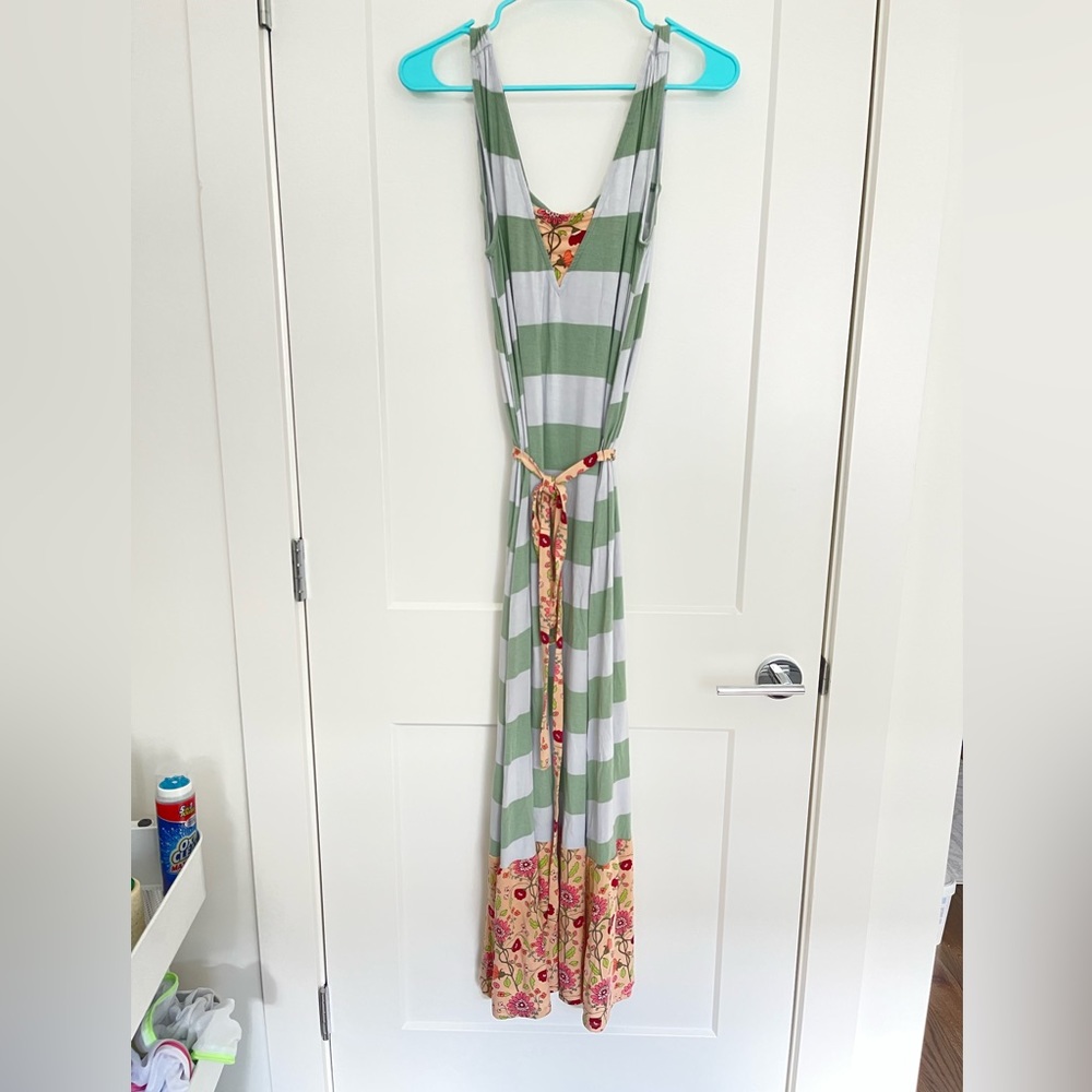 Matilda Jane Seaside Afternoon Striped Maxi Dress